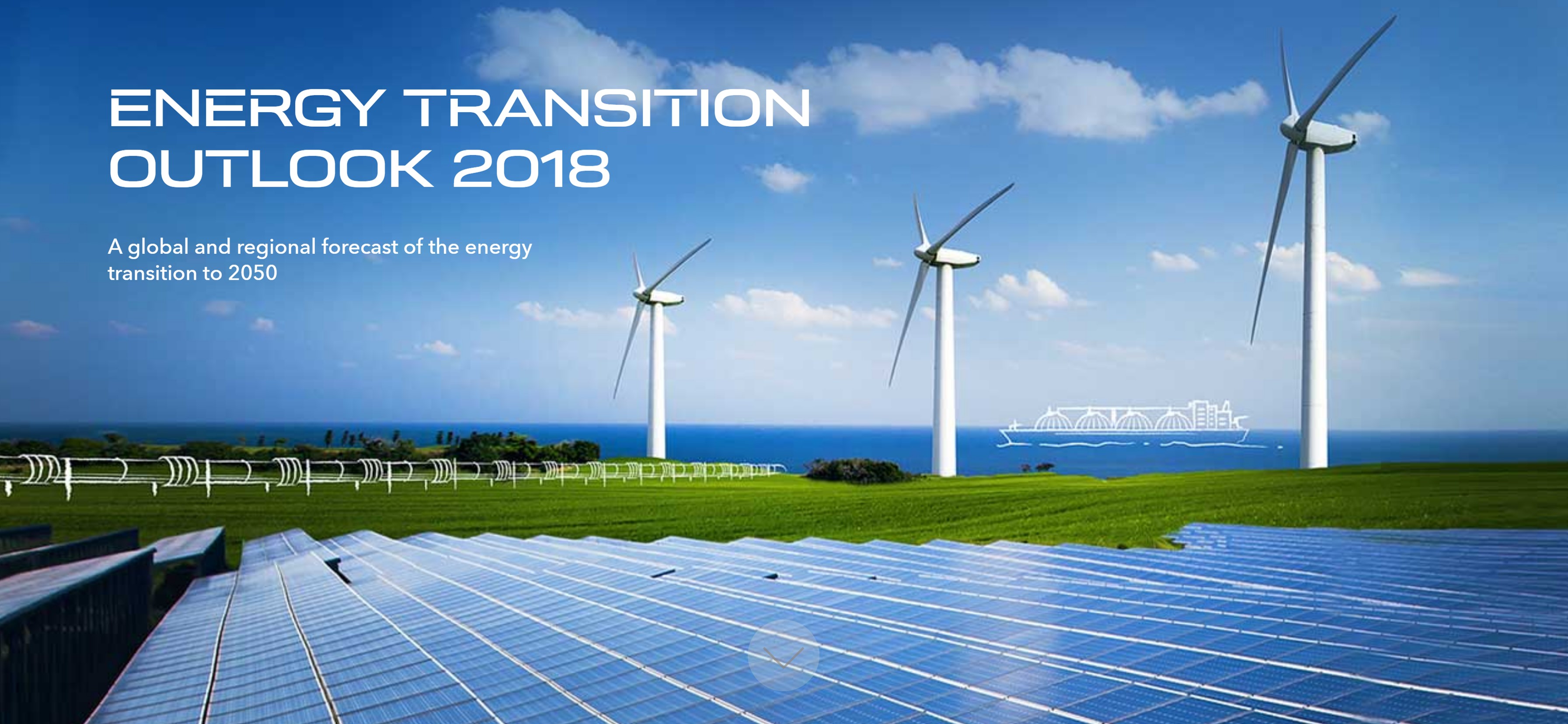 DNV-GLs „Energy Transition Outlook 2018“ prognostiziert die globale Energieentwicklung bis 2050