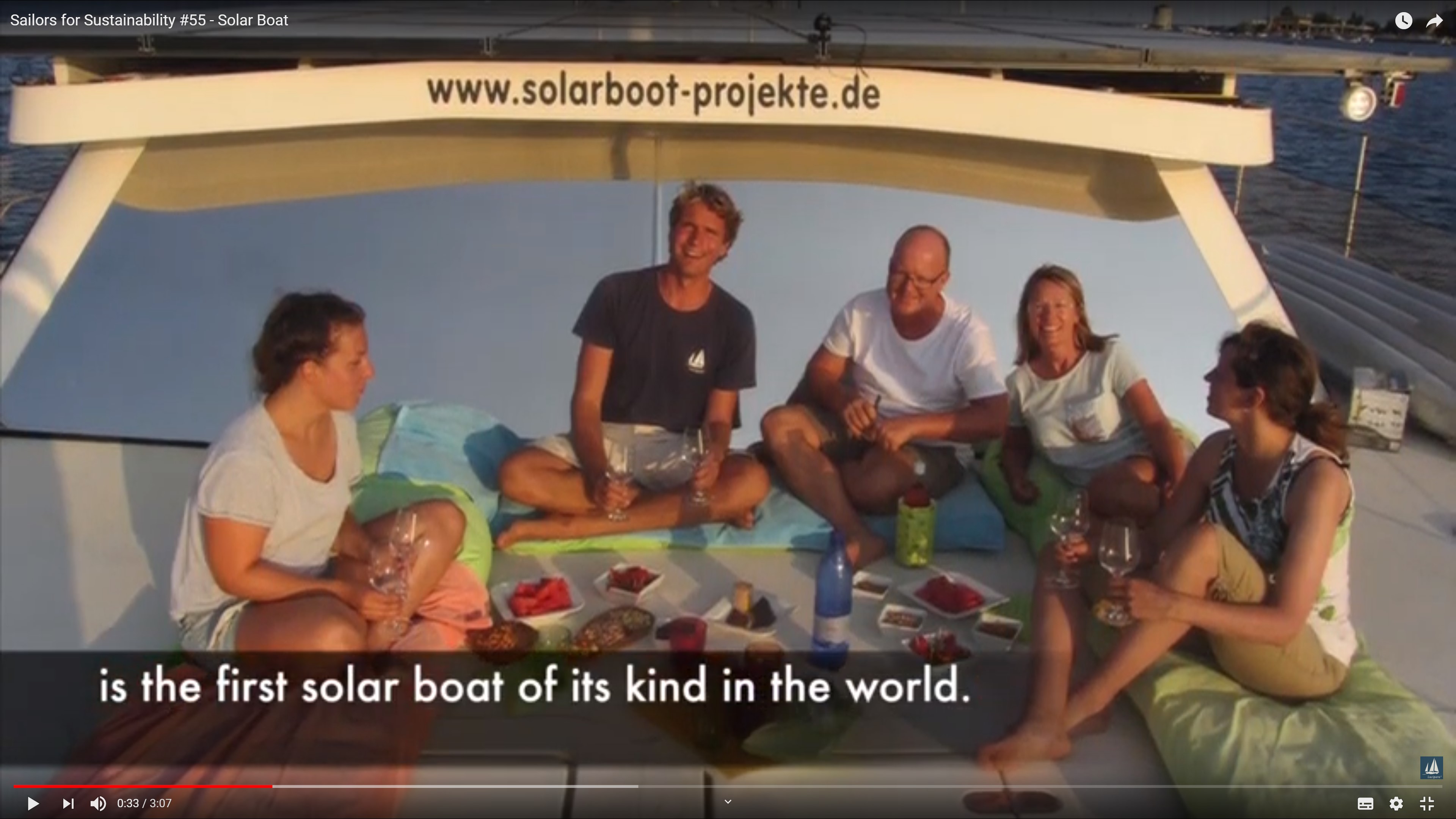 Sailors for Sustainability vlog #55 – Solar Boat