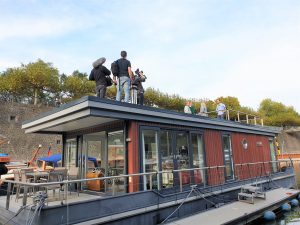 Filmcrew des WDR auf dem Dach vom CruisingHome