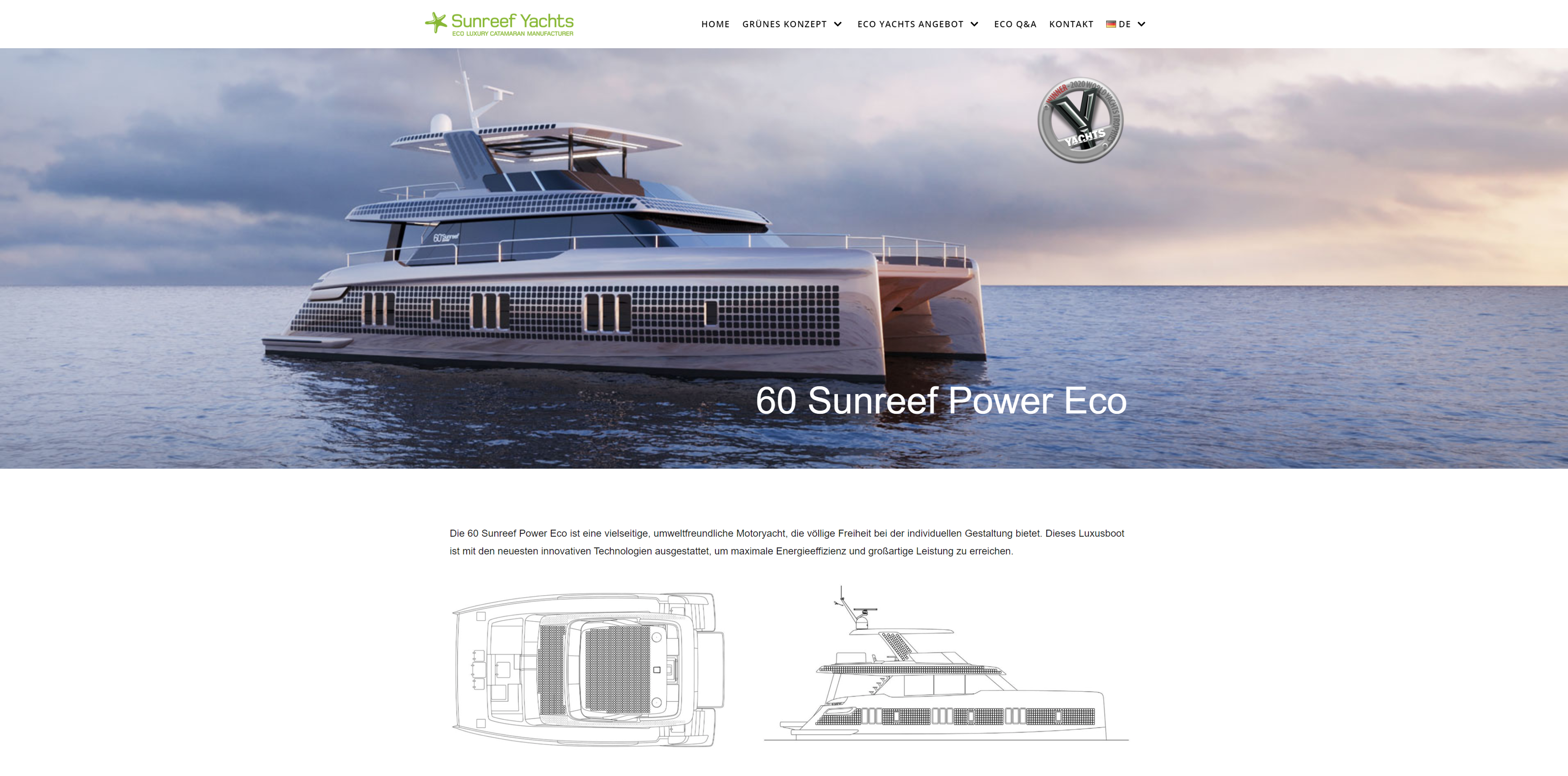 Erste Sunreef 80 Eco Yacht mit integrierten Solarmodulen wird gebaut